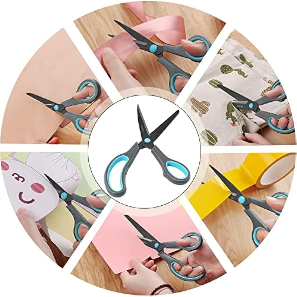 Asdirne Non-Stick Scissors Set – 4-Piece Stainless Steel Crafting Tools