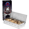 Jolof Store BBQ Smoker Box – Heavy Duty Stainless Steel for Wood Chips