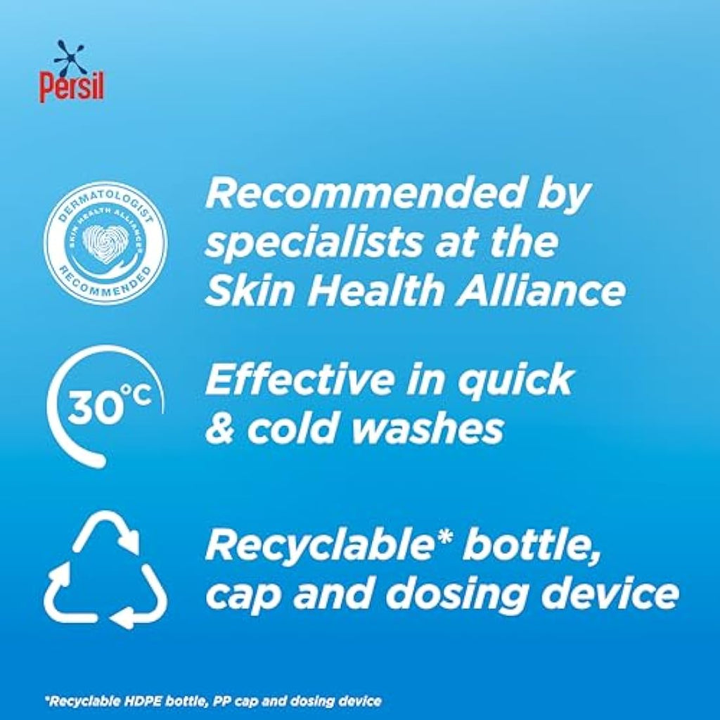 Persil Non Bio Laundry Liquid Detergent - Sensitive Skin - 53 Washes