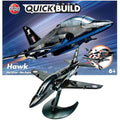 Airfix QUICKBUILD BAE Hawk Model Aircraft Kit – Snap-Together Fighter Jet