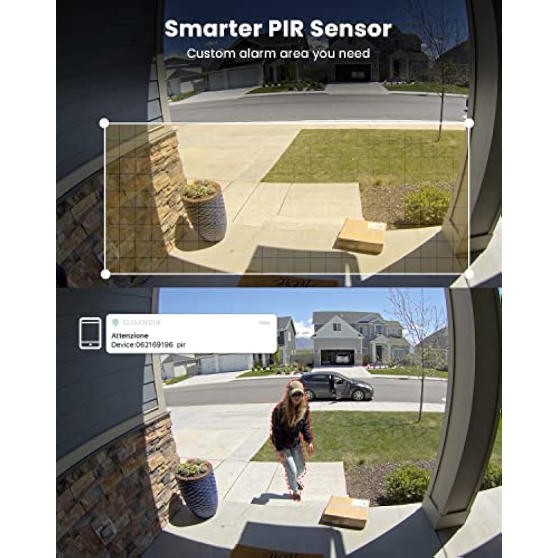 ieGeek 2K Wireless Solar Security Camera – 360° PTZ Outdoor CCTV