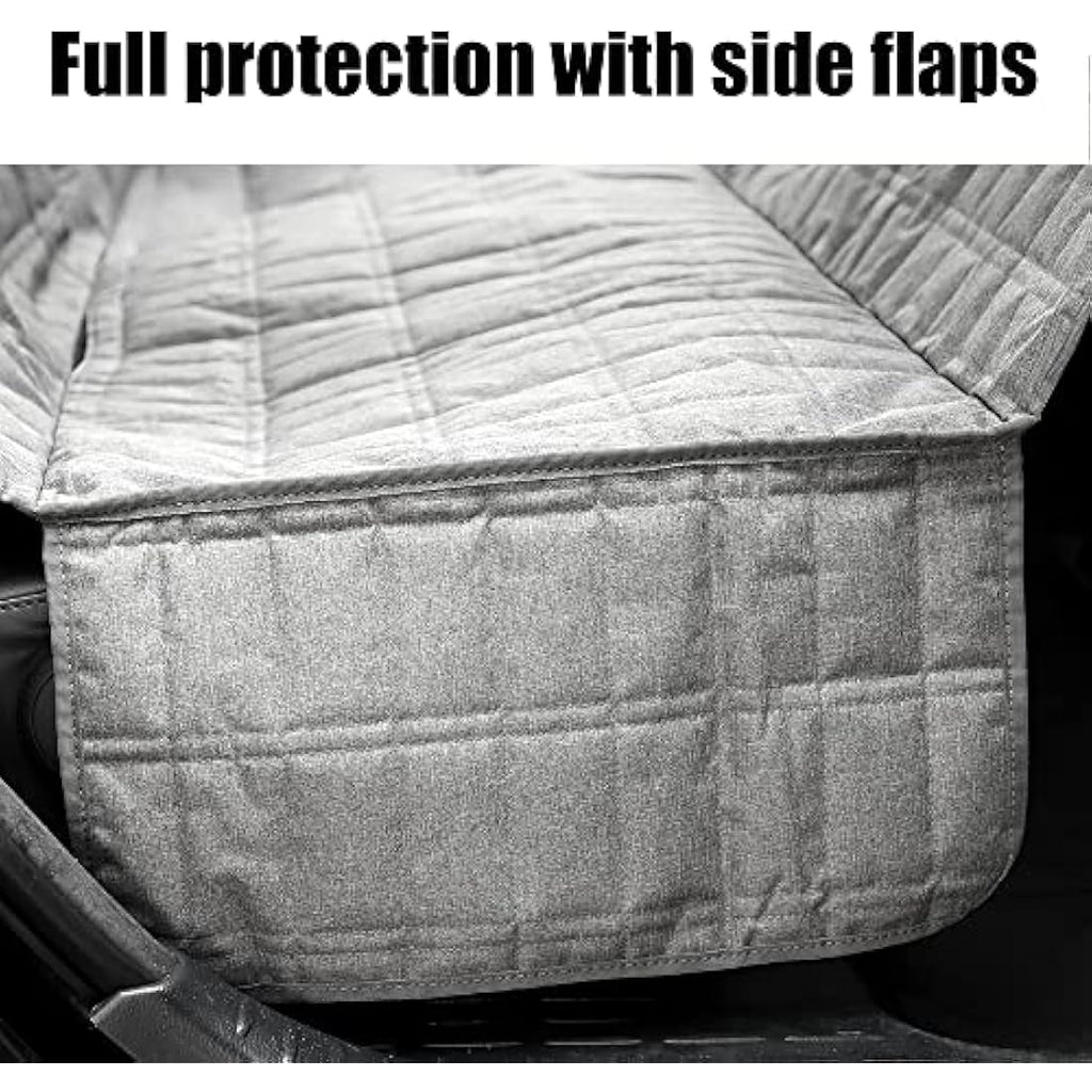 Plutus Pet Dog Car Seat Cover | Waterproof Hammock with Mesh Window