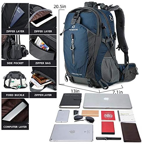 Fengdong 40L Waterproof Hiking Backpack | Lightweight Travel Rucksack