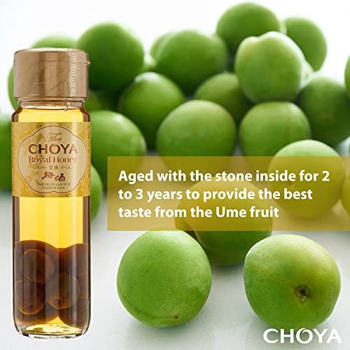 Choya Royal Honey Umeshu – Authentic Japanese Ume Fruit Liqueur – 70cl