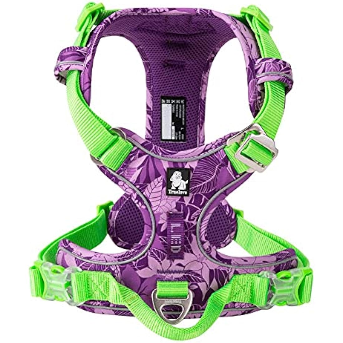 Jolof Store No Pull Dog Harness | Reflective Nylon Step-in Vest – Purple