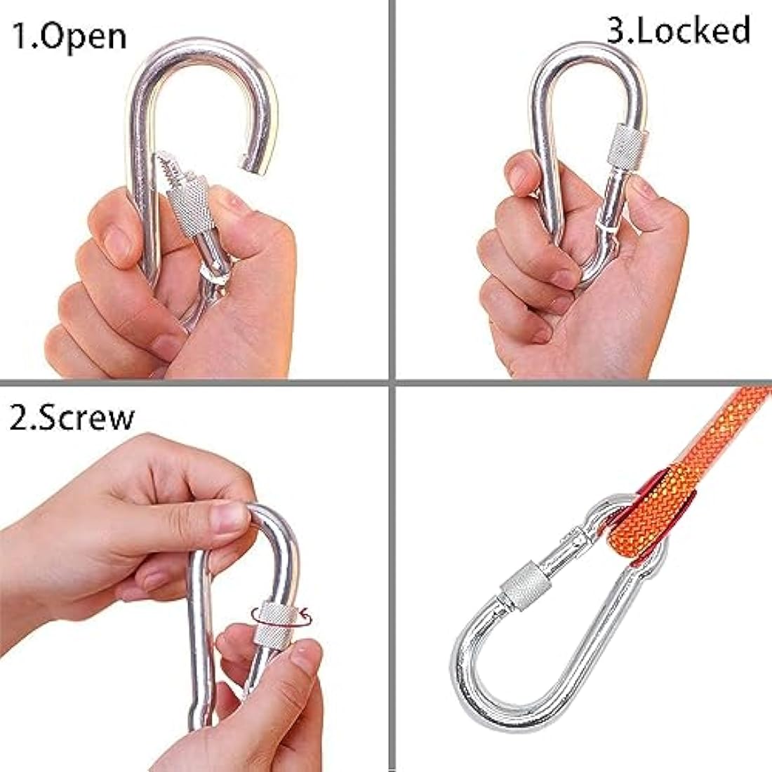 10mm Static Climbing Rope | 30m High Strength Safety Cord