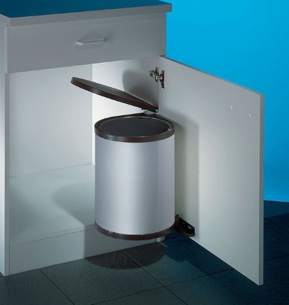 Britten & James 15L Stainless Steel Under Cupboard Kitchen Waste Bin