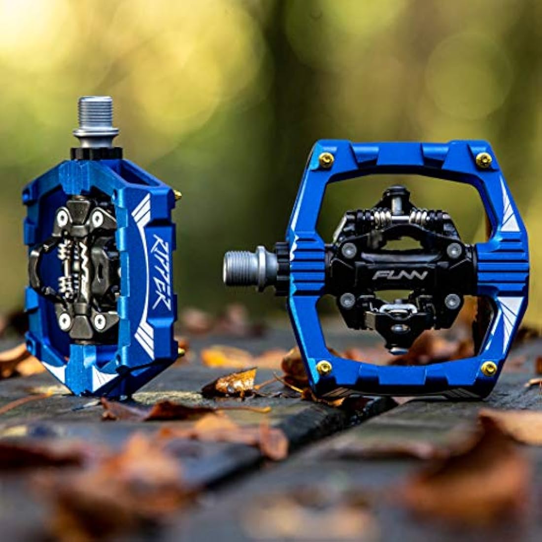 Funn Ripper MTB Clipless Pedals – SPD Compatible 6061 Alloy Platform