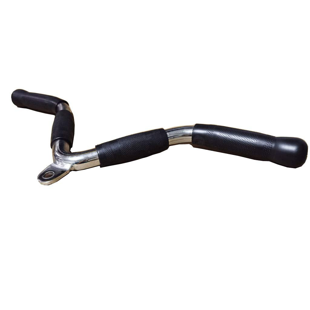 Jolof Store Revolving Straight Bar Cable Attachment with Rubber Grips
