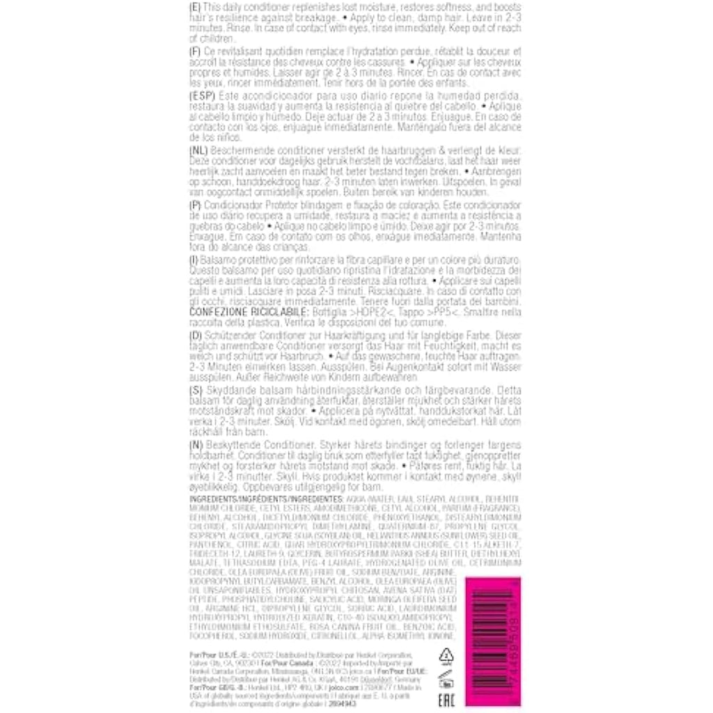 Joico Defy Damage Protective Conditioner | Moisturizing & Detangling 1000ml