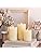Lights4fun Ivory Wax TruGlow LED Flameless Pillar Candles - Set of 3