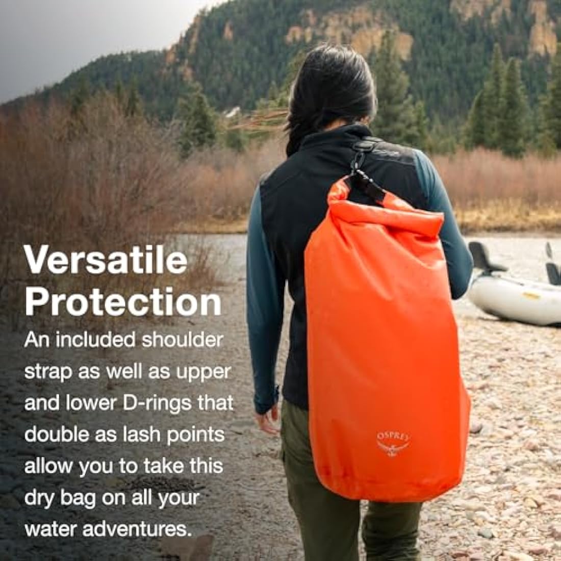 Osprey Wildwater 15L Dry Bag – Waterproof Recycled Nylon Outdoor Bag