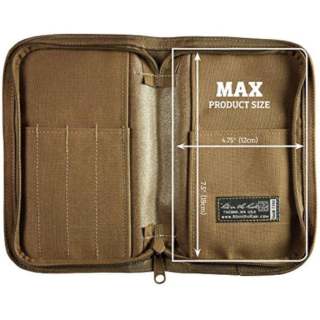 Rite in the Rain Weatherproof Cordura Notebook Cover, 5.5 x 8.5 – Tan