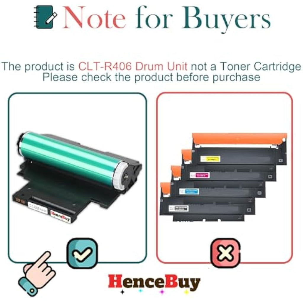 HenceBuy CLT-R406 Compatible Drum Unit for Samsung Xpress C410W C460W C480W