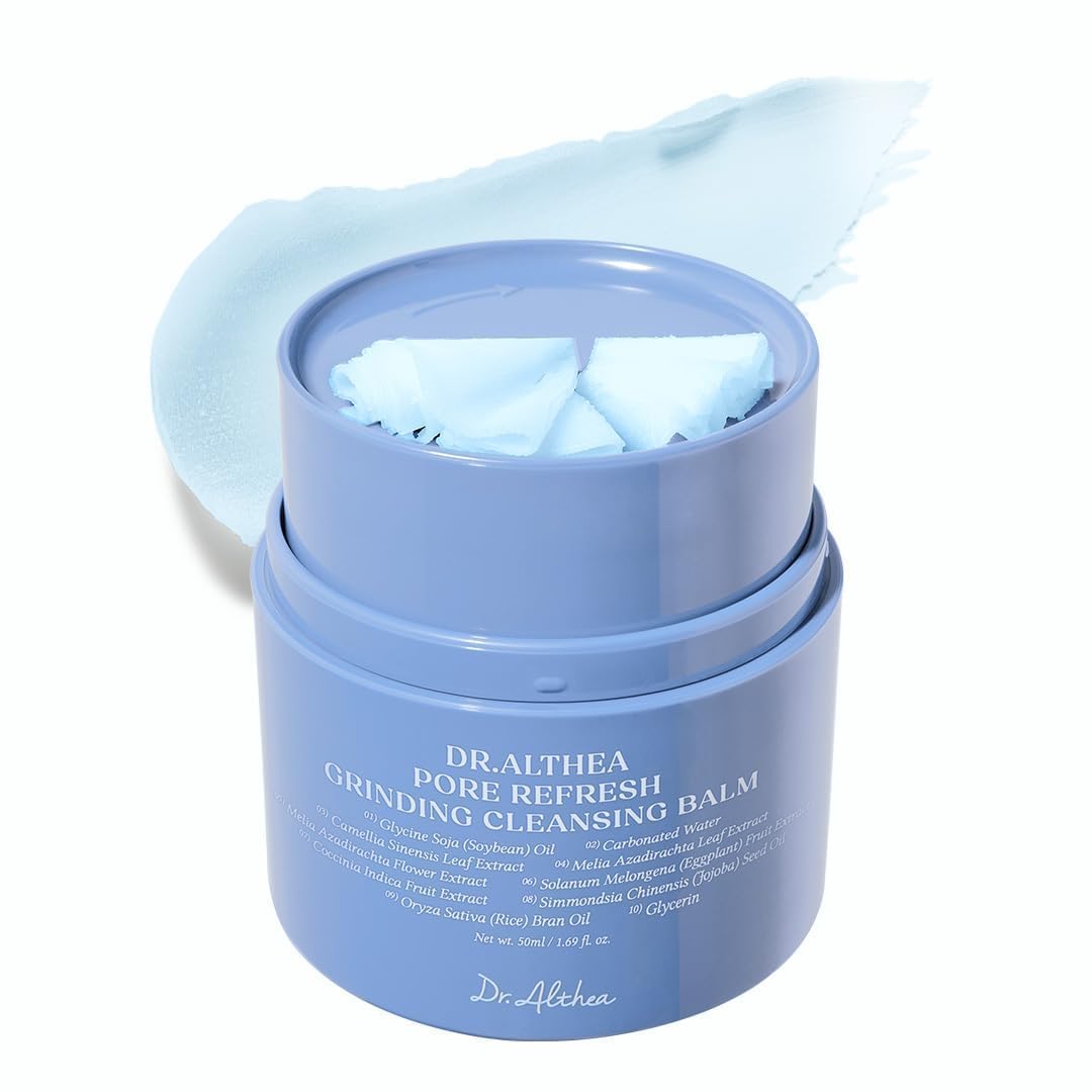 Dr.Althea Pore Refresh Grinding Cleansing Balm | Vegan Green Tea Cleanser