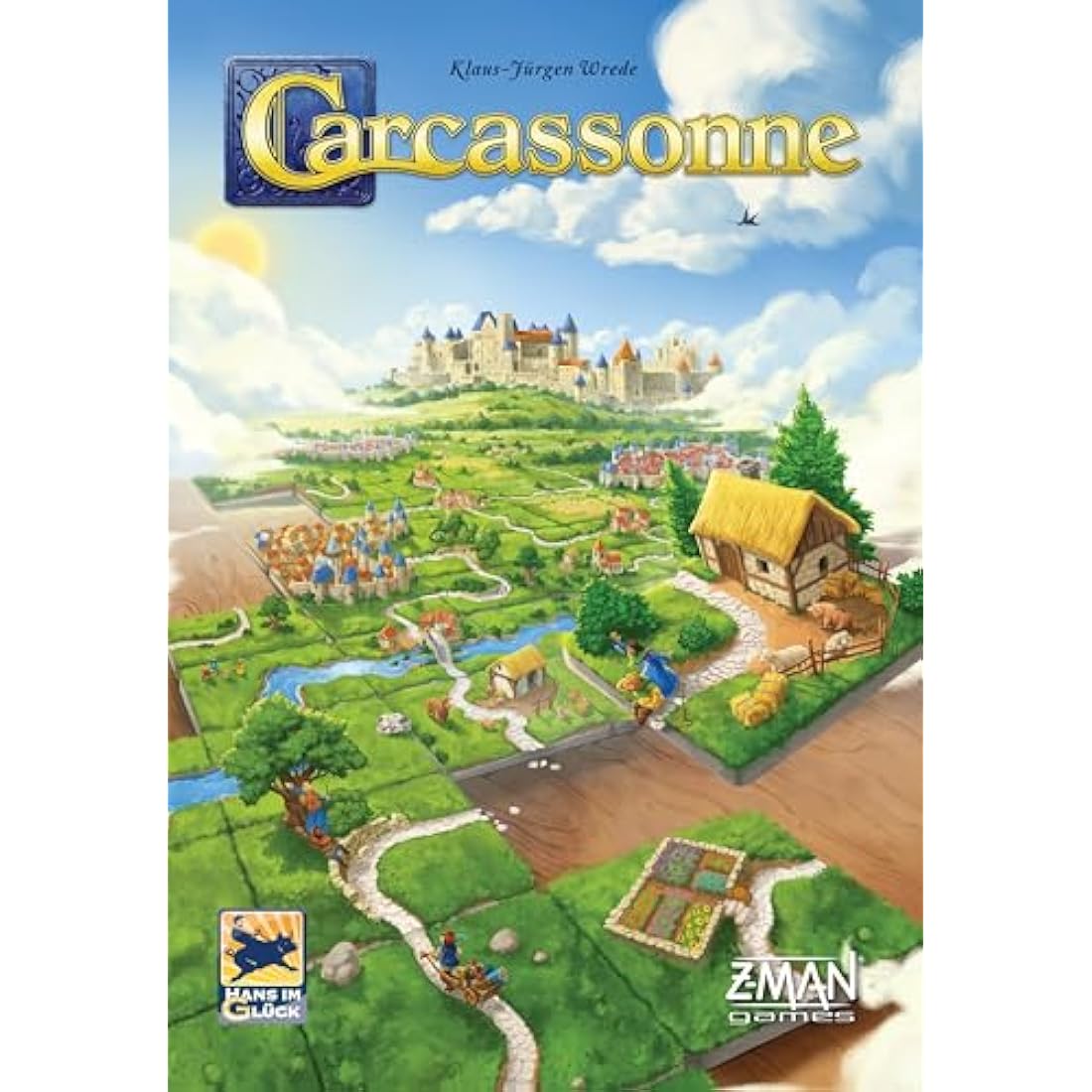 Carcassonne Strategy Board Game by Z-Man Games – Tile-Placement Game