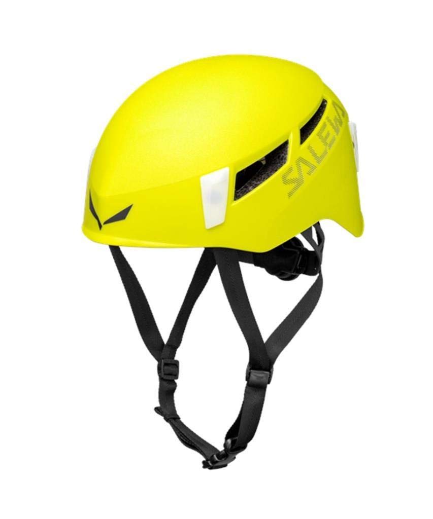 Salewa Pura Climbing Helmet – Yellow ABS Hard-Shell Safety Gear