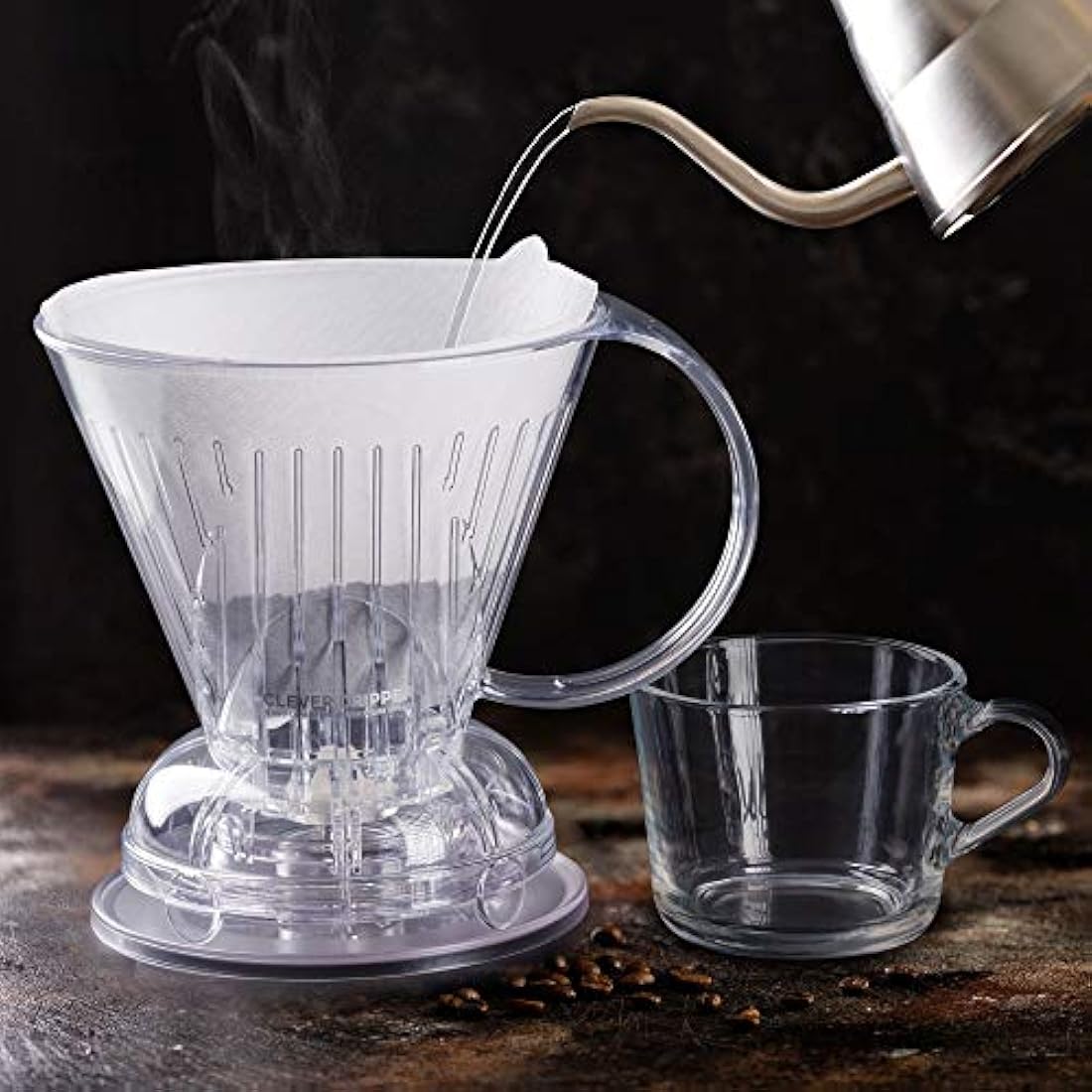 Jolof Store Clever Pour Over Coffee Dripper | BPA-Free Manual Brewer