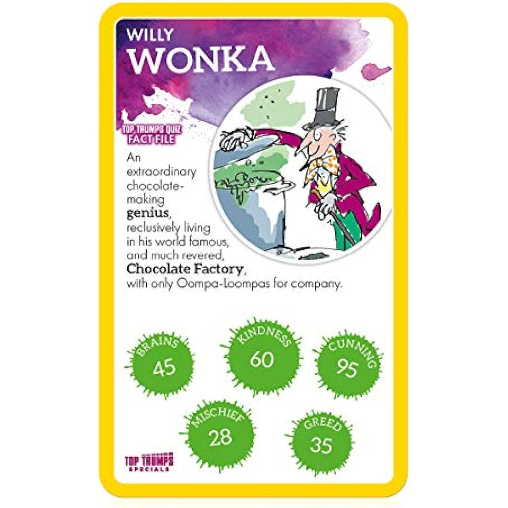 Top Trumps Roald Dahl Vol. 1 Card Game | Educational Kids Gift
