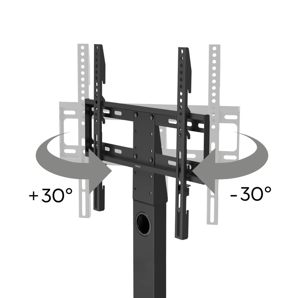 Hama TV Stand Swivel Height Adjustable 140cm 55" to 30kg