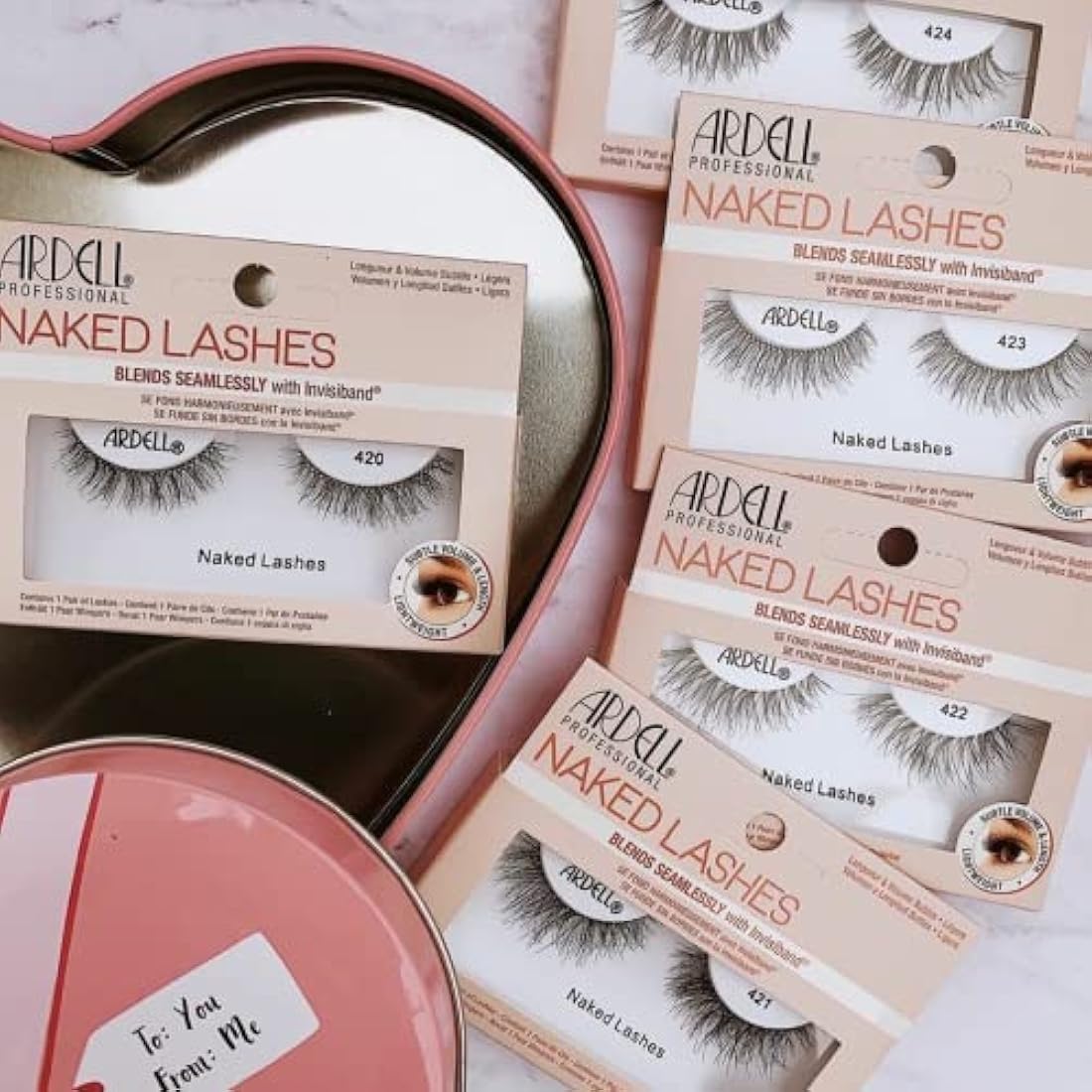 Ardell Naked Lash 420 - Natural Short False Eyelashes | Vegan & Cruelty-Free