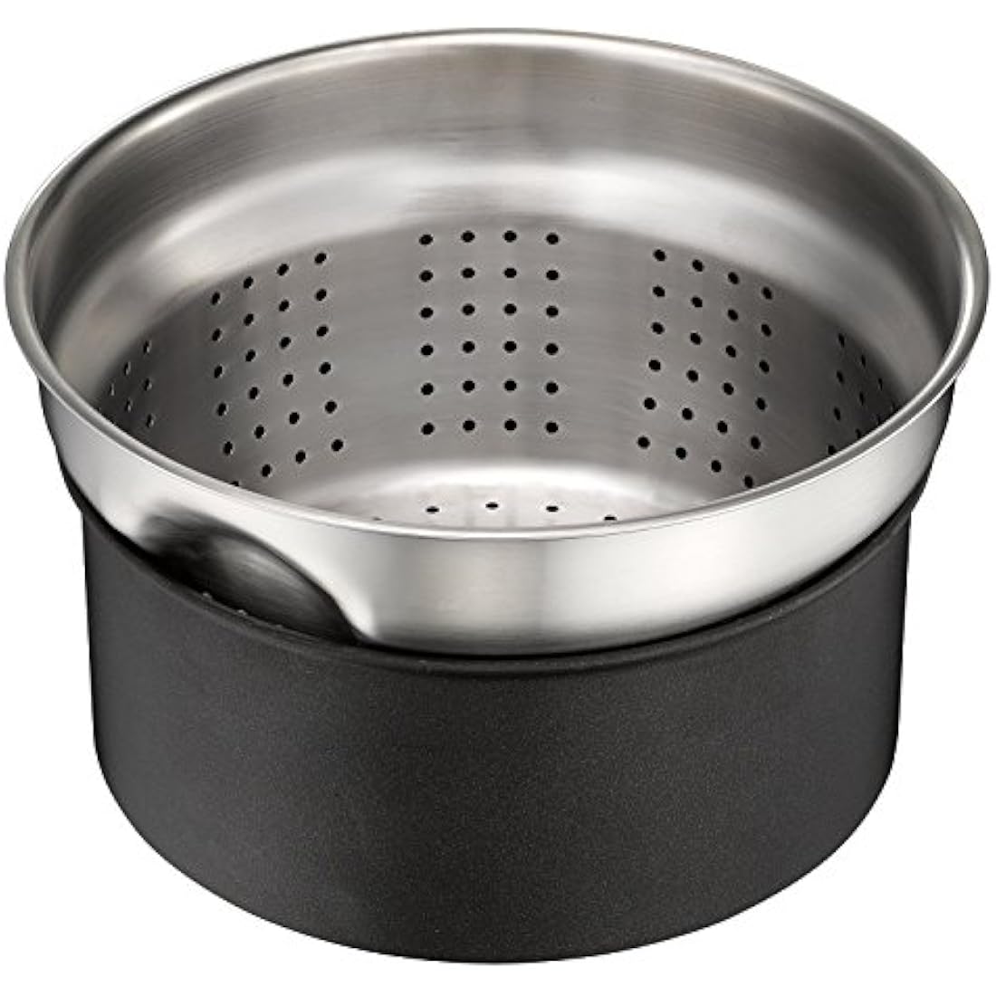 Tefal Ingenio 20cm Stainless Steel Pasta Insert | Space-Saving Colander