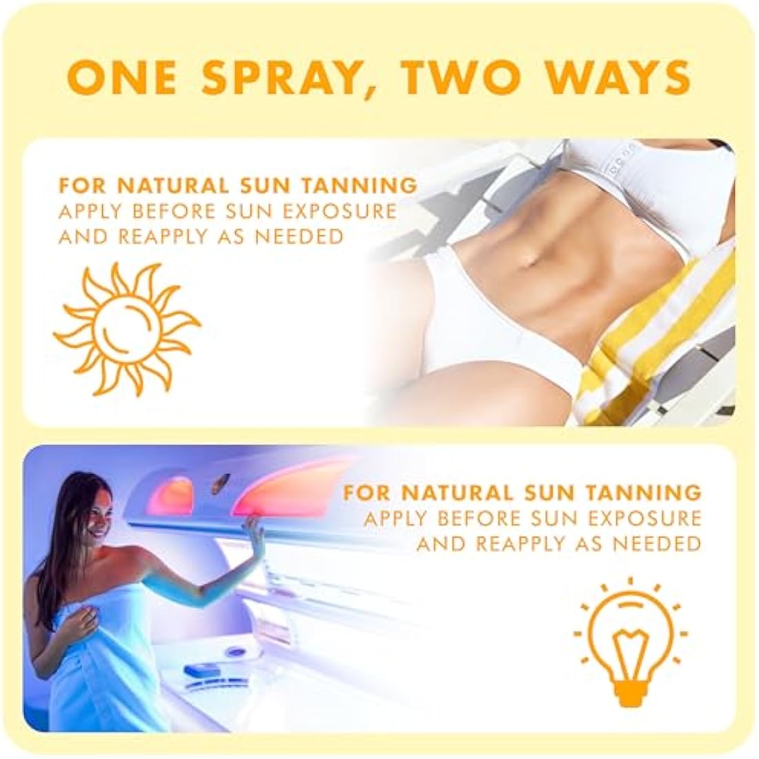 Zhuzh! Tan Accelerator Refill – 500ml Melanin Booster with Shea Butter
