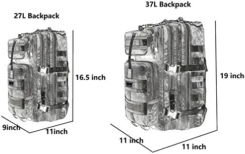 Seibertron Falcon Tactical Backpack – Water Repellent Assault Pack