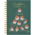 Wrendale Designs Rockin’ Robin Christmas Planner - Holiday Organizer