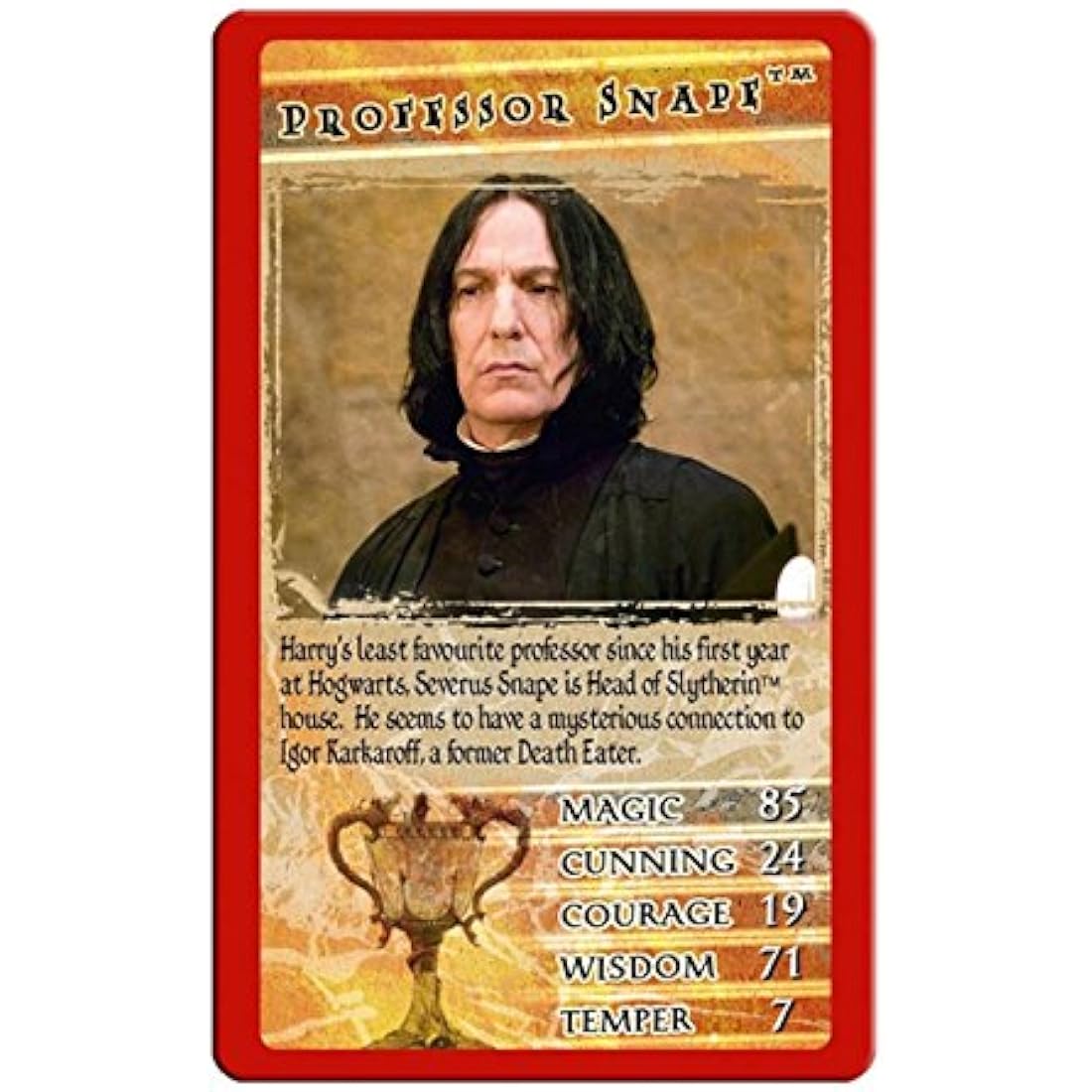 Harry Potter and the Goblet of Fire Top Trumps Educational Card Game