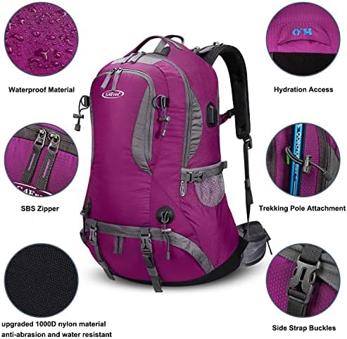 G4Free 50L Hiking Backpack | Waterproof Mountaineering Travel Rucksack