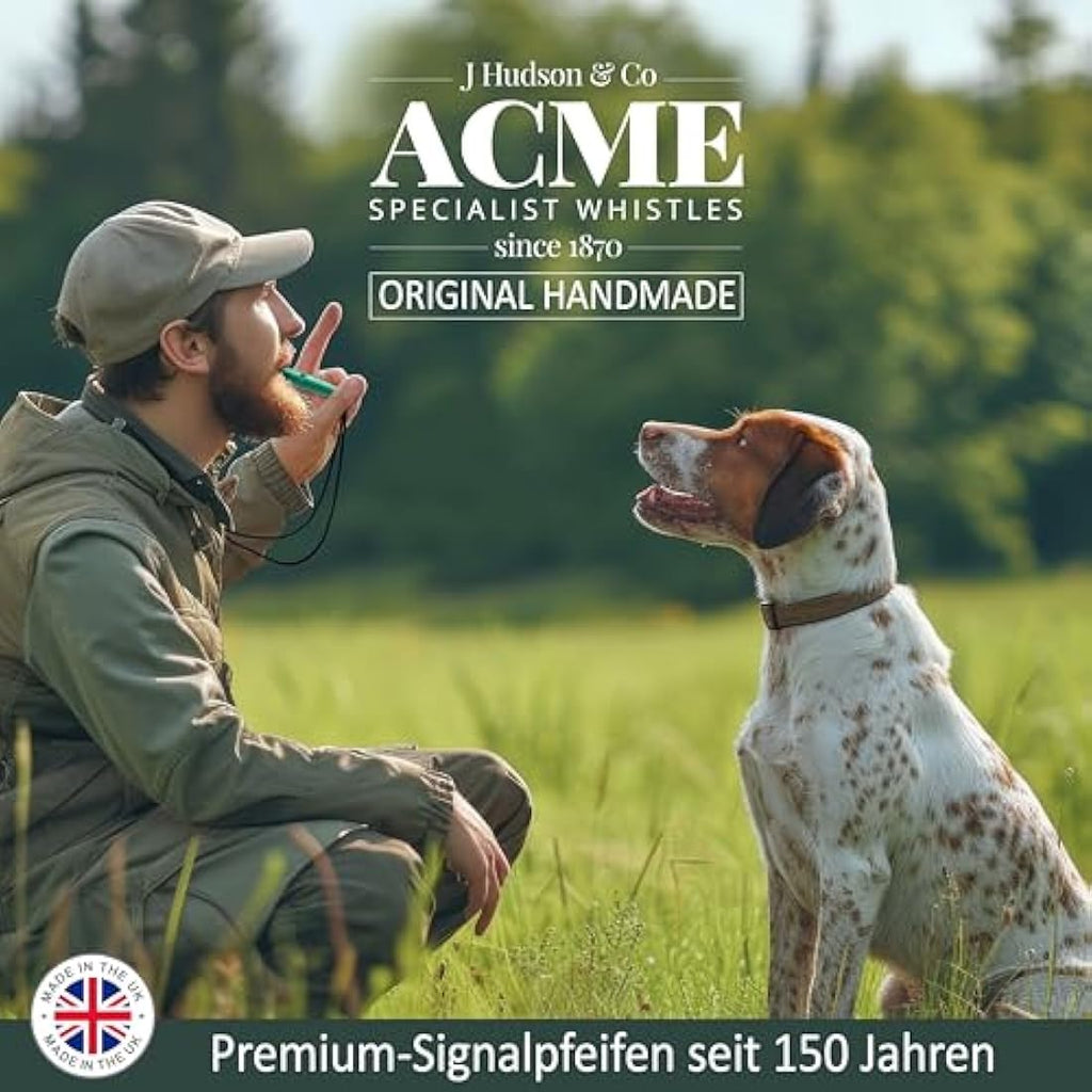 ACME Hundepfeife Nr. 211.5 mit Pfeifenband – Profi-Hundetraining