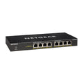NETGEAR GS308PP 8-Port Gigabit PoE Ethernet Switch – Silent Desktop Mount