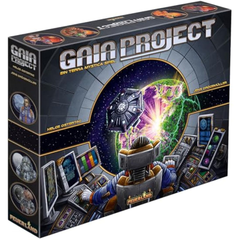 Gaia Project – Feuerland Spiele Strategie Brettspiel (Deutsch)