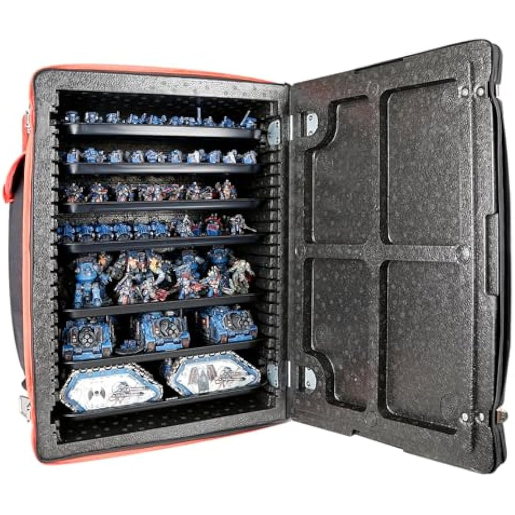 Jucoci Miniatures Storage Case | Tabletop Wargaming Figure Transport Box