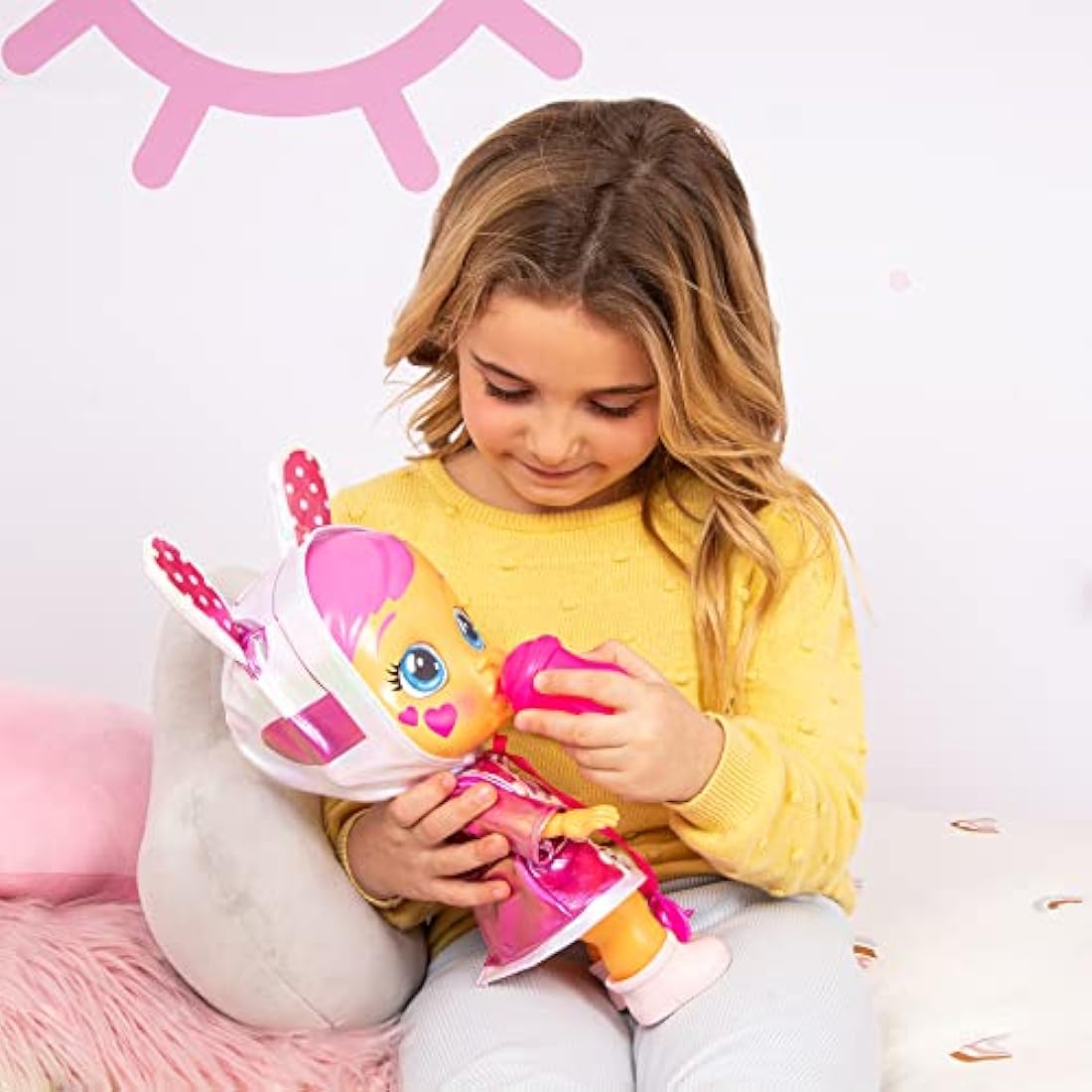 Cry Babies Stars Coney Interactive Doll - Crying Toy with Light Up Eyes