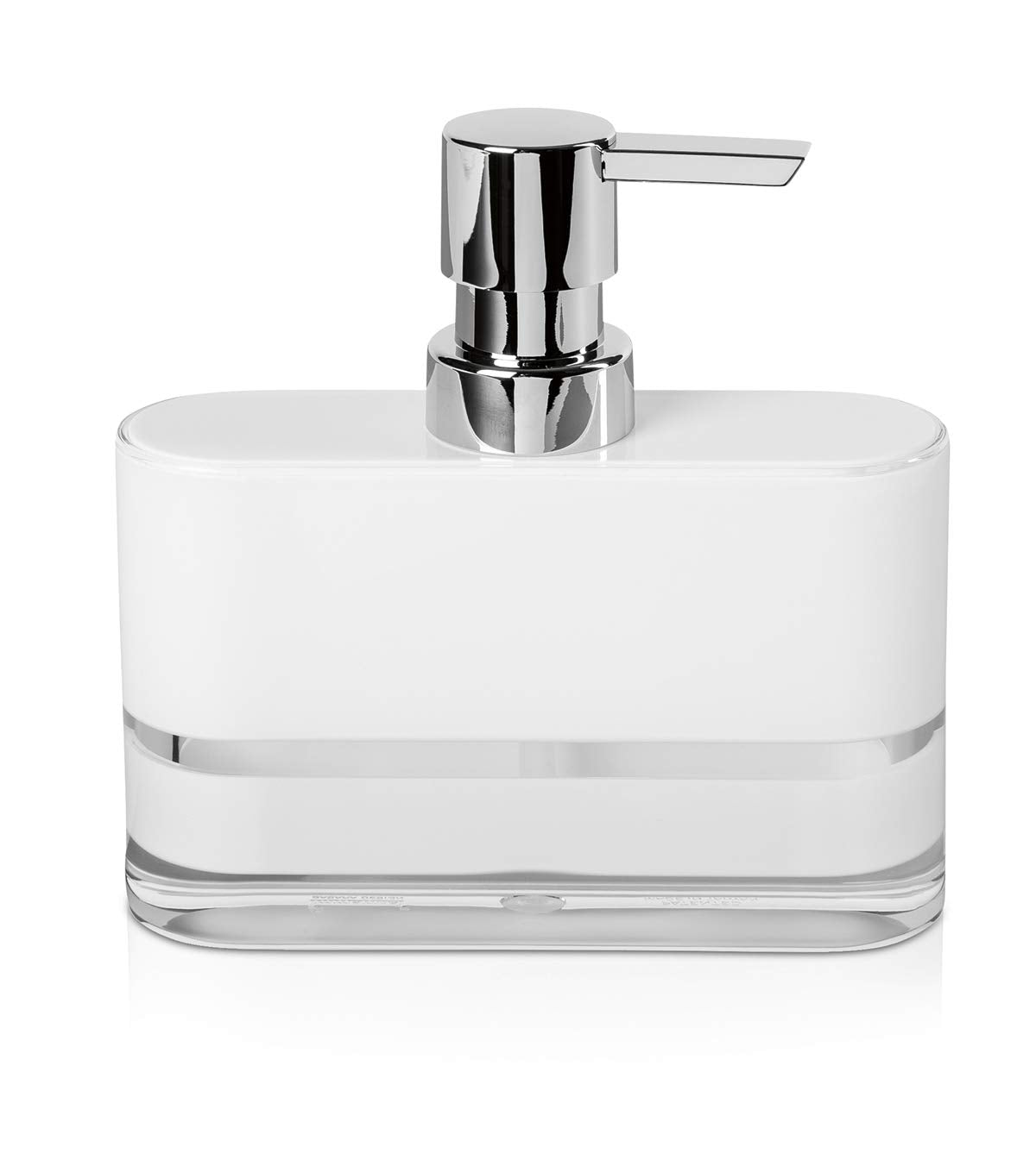 Möve Line Series Soap Dispenser – White Acrylic Bathroom Accessory