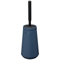 Tiger Tess Toilet Brush Holder with Flexible Swoop Brush – Blue/Black