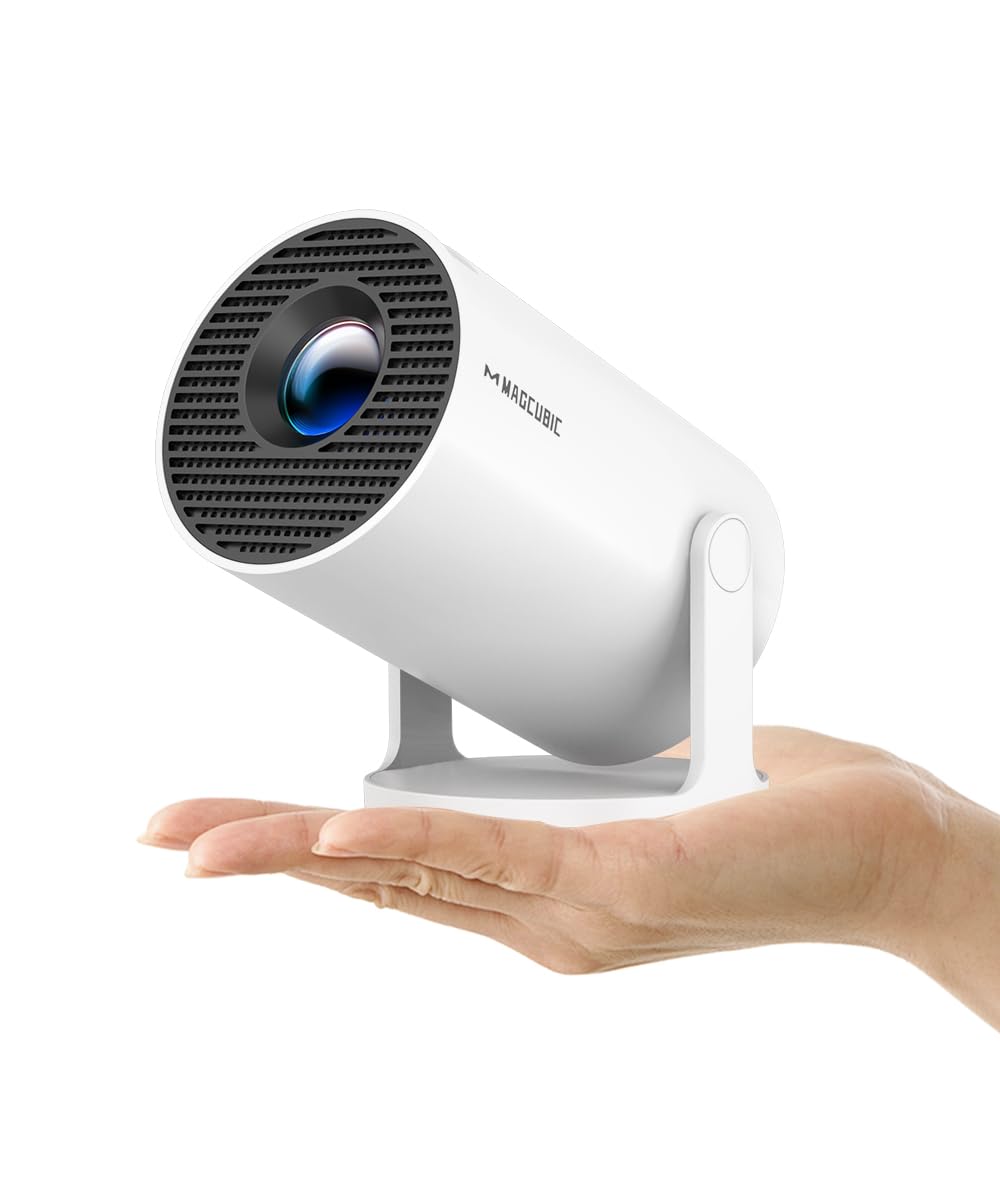 Magcubic Mini Projector – 4K 1080P Portable WiFi6 Smart Projector