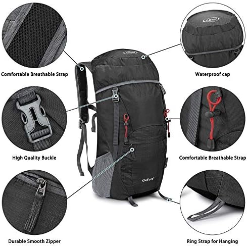 G4Free 40L Hiking Backpack – Foldable Lightweight Camping Daypack