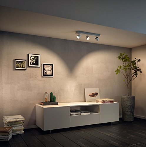 Philips myLiving Star 3-Light Dimmable WarmGlow LED Spotlight - White