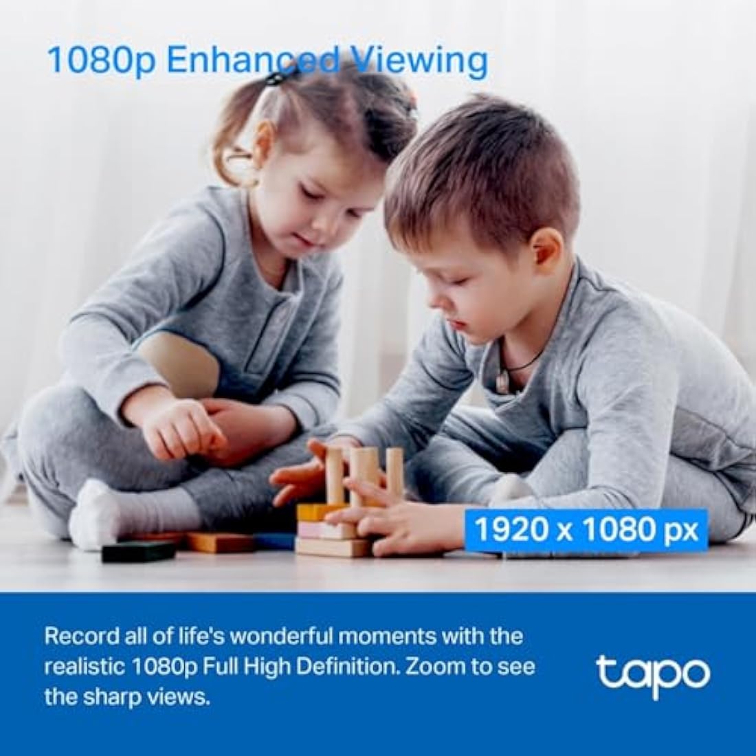 TP-Link Tapo C200 2-Pack 1080p Pan/Tilt Indoor Security Camera & Baby Monitor