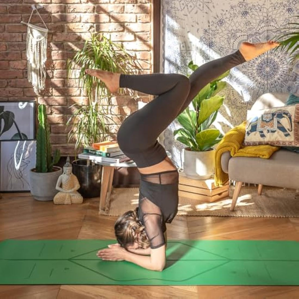 Liforme Original Yoga Mat – Non-Slip Eco-Friendly Mat with Bag