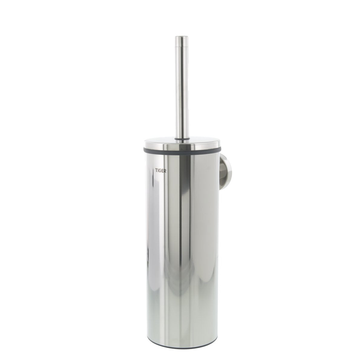 Tiger Boston Toilet Brush and Holder | Polished Stainless Steel Chrome