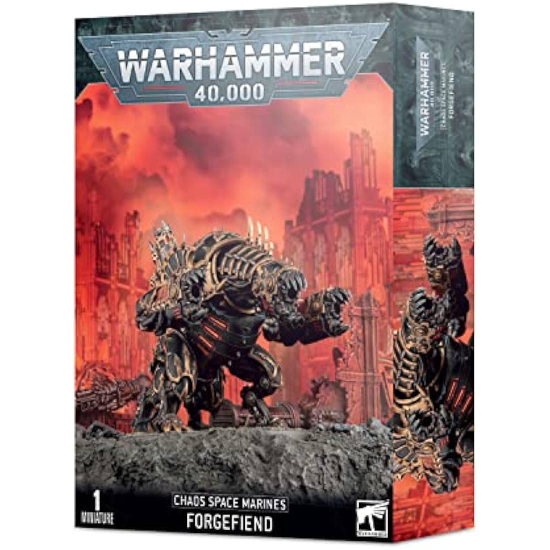 Games Workshop Warhammer 40k – Chaos Space Marine Forgefiend Miniature