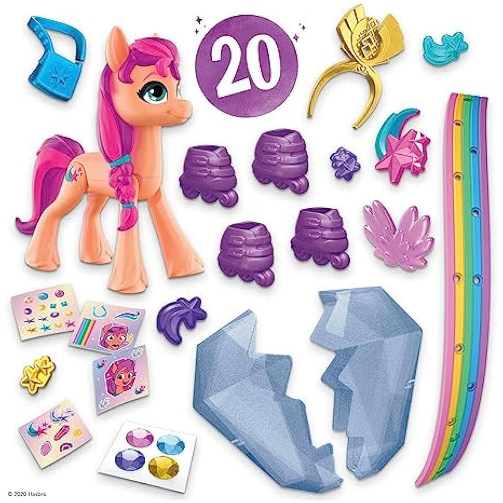 My Little Pony Crystal Adventure Sunny Starscout 7.5cm Figure