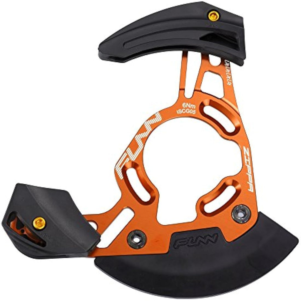 Funn Zippa DH Chain Guide | ISCG05 MTB Bash Guard | 32T-38T AL6061