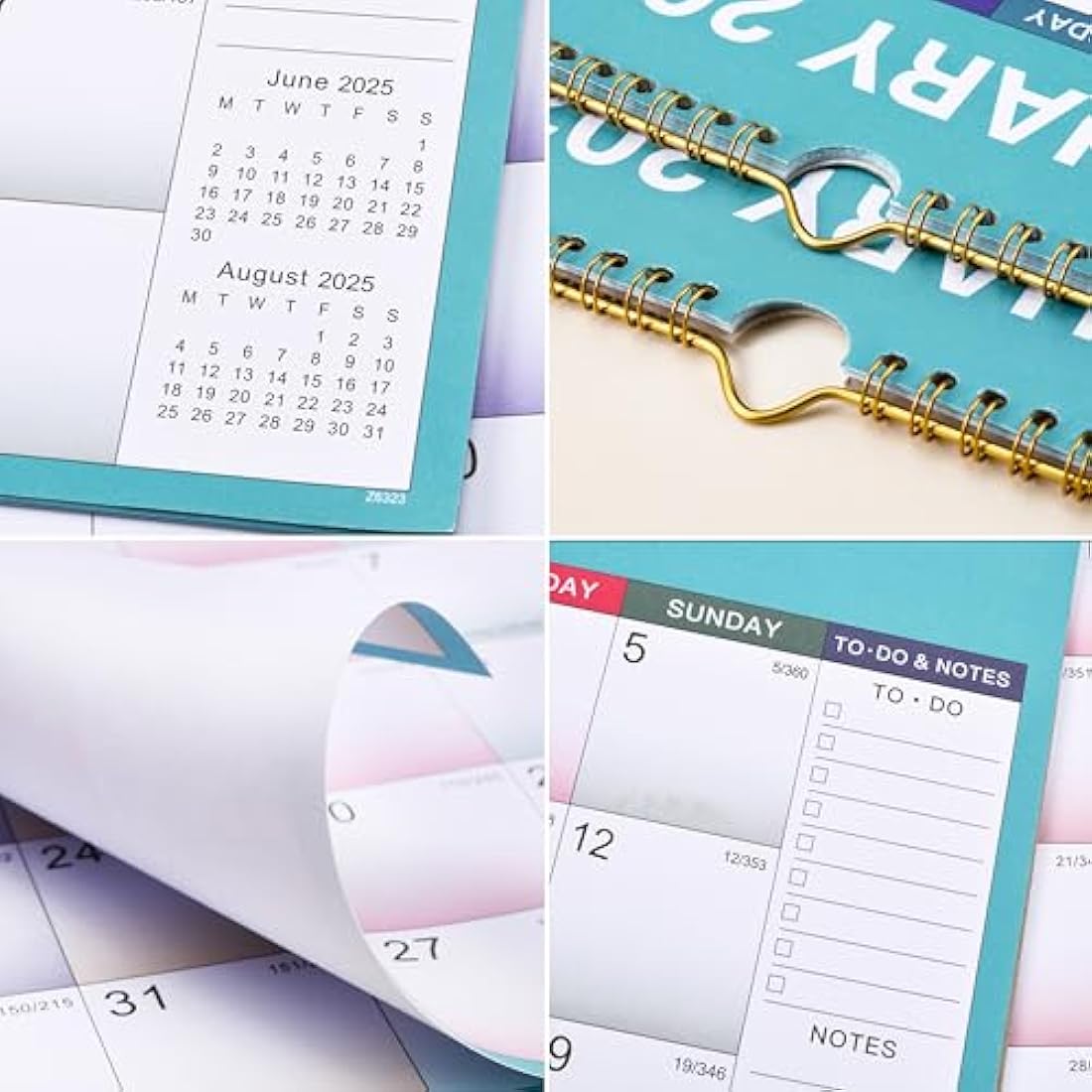 Jolof Store 2025-2026 Wall Calendar | 18-Month Large Monthly Planner
