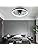 LMiSQ 49cm Reversible Flush Mount Ceiling Fan with Light and Remote