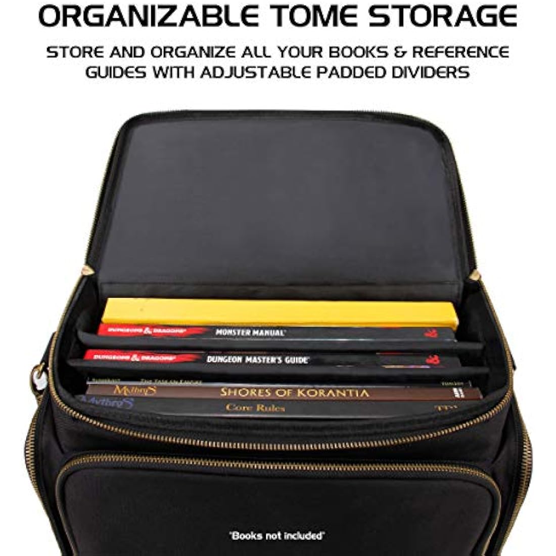 DND Bag – RPG Adventurer's Case with Miniature Storage